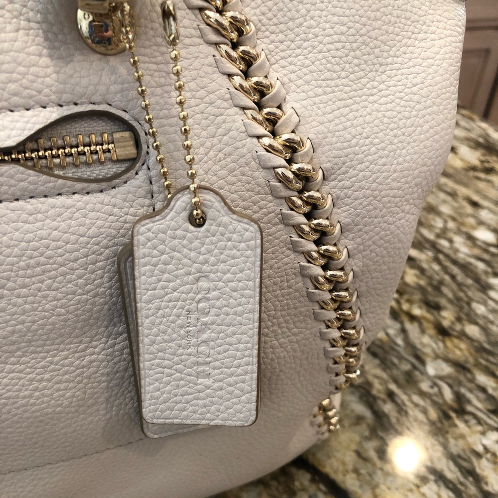 Coach Prairie Whipstitch Satchel - Picture 6 of 16